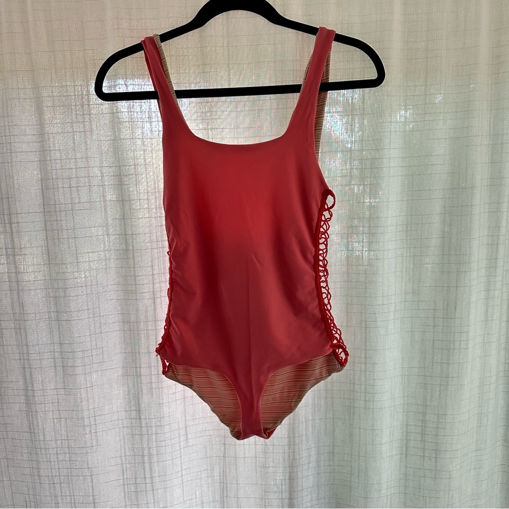 Acacia Swimwear Bordeaux One Piece (Pink/Coral)